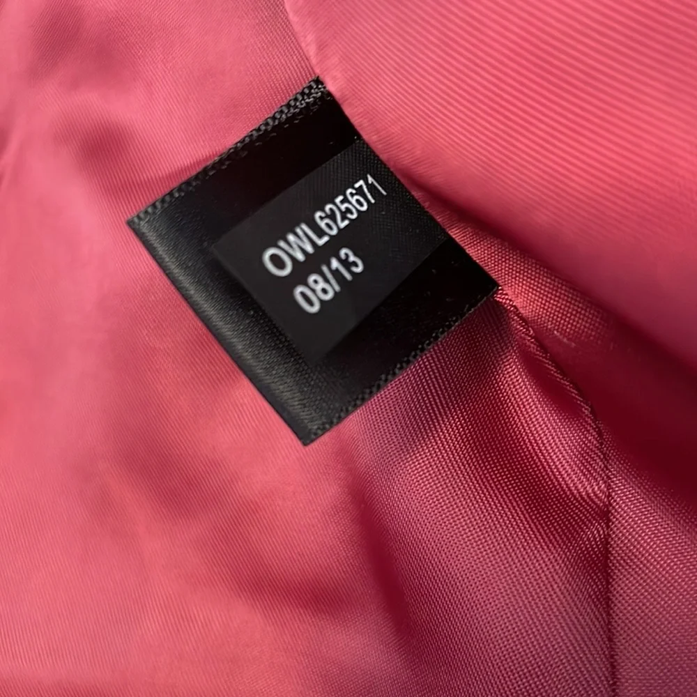 The Limited wool blend red front tie jacket